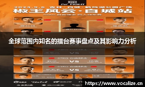 全球范围内知名的擂台赛事盘点及其影响力分析